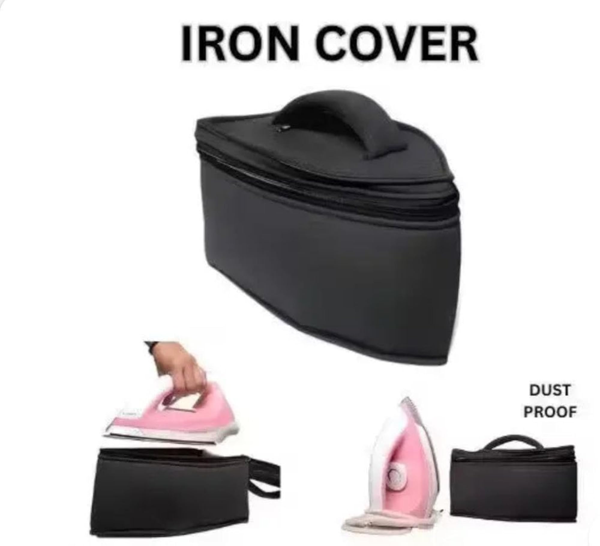 Portable Iron Storage Cover, Travel Bag with Handle